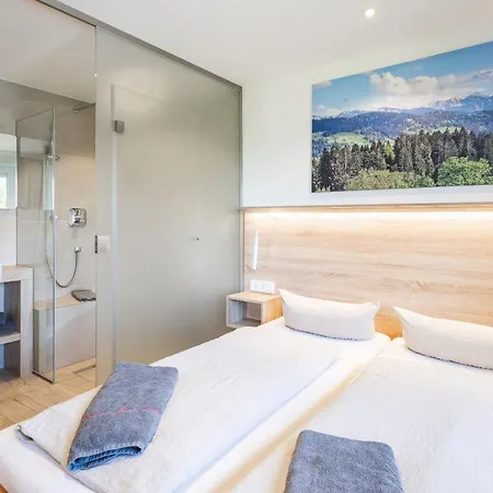 Ferienwohnungen Appartements Bergwald Scheidegg Esterno foto
